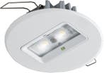 2W Zelfvoorzienende LED Nood Inbouw Downlight DALI -, Verzenden, Nieuw, Overige typen