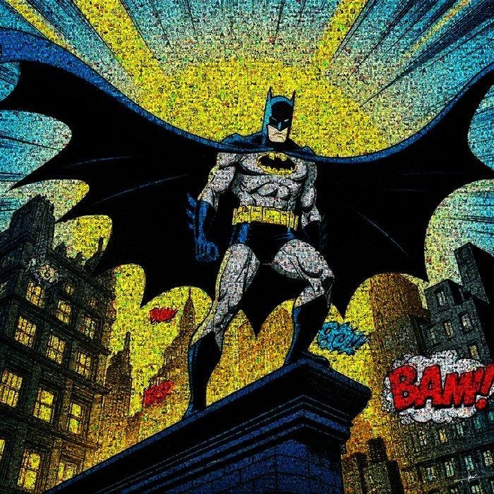 David Law - Crypto Batman XI, Antiek en Kunst, Kunst | Designobjecten