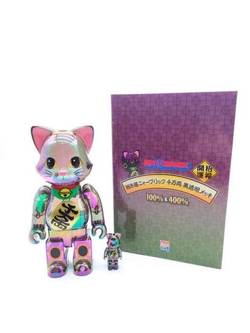 Medicom Toy - NY@BRICK Manekineko “Senmanryo” Black Clear