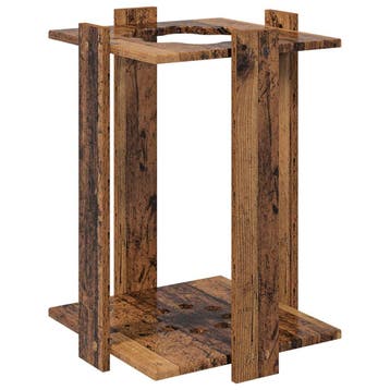 vidaXL Biljartkeu standaard Bewerkt hout 42 x 43 x 60 cm Oud, Sport en Fitness, Biljarten en Poolen, Verzenden, Nieuw