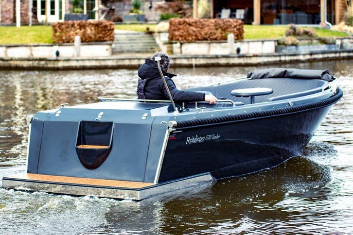 Reitdieper 570 Tender | Elektrisch | 6/8 uur | Vaarklaar, Watersport en Boten, Sloepen, Buitenboordmotor, 10 tot 30 pk, 3 tot 6 meter