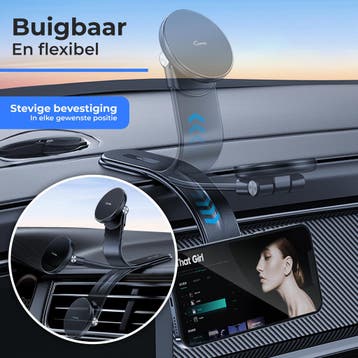 2dekans | Carme MagSafe Telefoonhouder - Zwart, Ophalen of Verzenden, Zo goed als nieuw