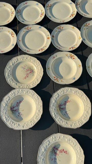 Crown Ducal - Tafelservies (17) - Porselein, Antiek en Kunst
