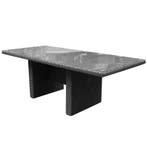 Menorca dining tuintafel 220x100xH75 cm antraciet, Tuin en Terras, Tuintafels, Ophalen of Verzenden, Nieuw, Wicker