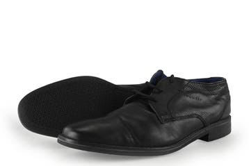 Bugatti Veterschoenen in maat 42 Zwart, Bugatti, Verzenden, Zwart, Zo goed als nieuw