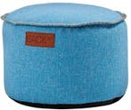 RETROit Poef Cobana Drum - Turquoise, Verzenden, Nieuw