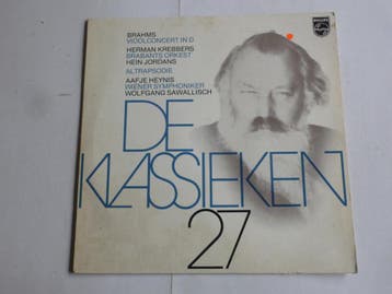 Brahms - vioolconcert / Herman Krebbers, Aafje Heynis (LP), Ophalen of Verzenden, Zo goed als nieuw