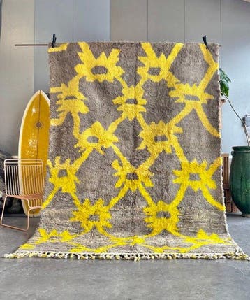 Beni Mrirt Berber Rug – NEW – Handknotted Moroccan Wool Rug