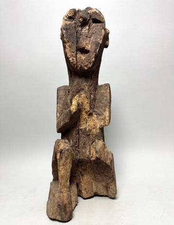 Verweerde Namaste Biddende Beeld - 52 cm, 1,7 kg -, Antiek en Kunst