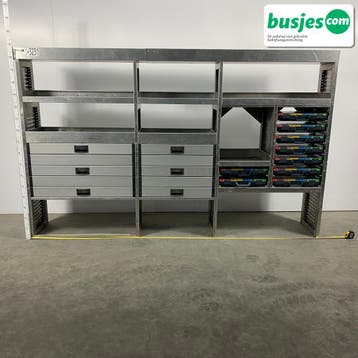 Aluca bedrijfswageninrichting 2770x420x1700mm (3231), Ophalen of Verzenden
