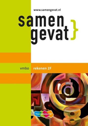 Samengevat VMBO Rekenen 2F 9789006260663, Boeken, Verzenden, Zo goed als nieuw