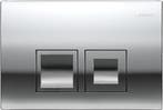 Geberit Delta-50  Drukplaat  glans-chroom, Verzenden, Nieuw
