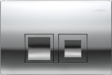 Geberit Delta-50  Drukplaat  glans-chroom, Verzenden, Nieuw