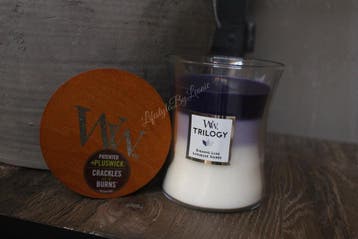 WoodWick Evening luxe trilogy medium, Ophalen of Verzenden, Nieuw