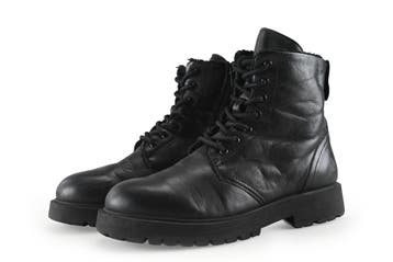 Cafe Moda Veterboots in maat 41 Zwart, Verzenden, Zwart, Cafe Moda, Overige typen