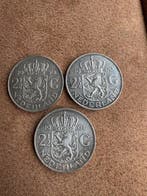 Nederland. 2 1/2 Gulden 1959, 1960, 1961 (Zonder, Postzegels en Munten