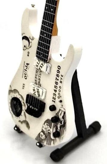 Miniatuur replica ESP Ouija gitaar - Kirk Hammett Metallica, Ophalen of Verzenden, Nieuw, Pop, Beeldje of Miniatuur