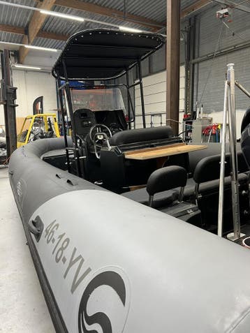 Capelli 750Work | Yamaha F200 | T-top, Watersport en Boten, Rubberboten, Gebruikt, Benzine, Overige materialen, Overige merken