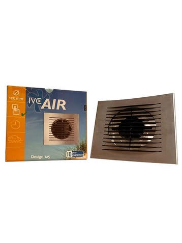 IVC air design Badkamerventilator 125mm (Ventilatie), Ophalen of Verzenden, Nieuw