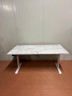 Nieuw Elektrisch Verstelbaar Zit Sta Bureau - Marmer Blad, Verzenden, In hoogte verstelbaar, Nieuw