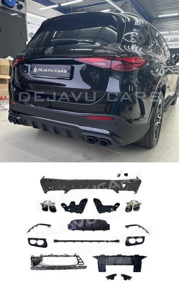 GLC43 AMG Look Diffuser voor Mercedes Benz GLC X254 SUV, Ophalen of Verzenden
