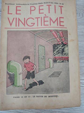 Le Petit Vingtième 50 - 1 Nummer - Eerste Belgische, Nieuw