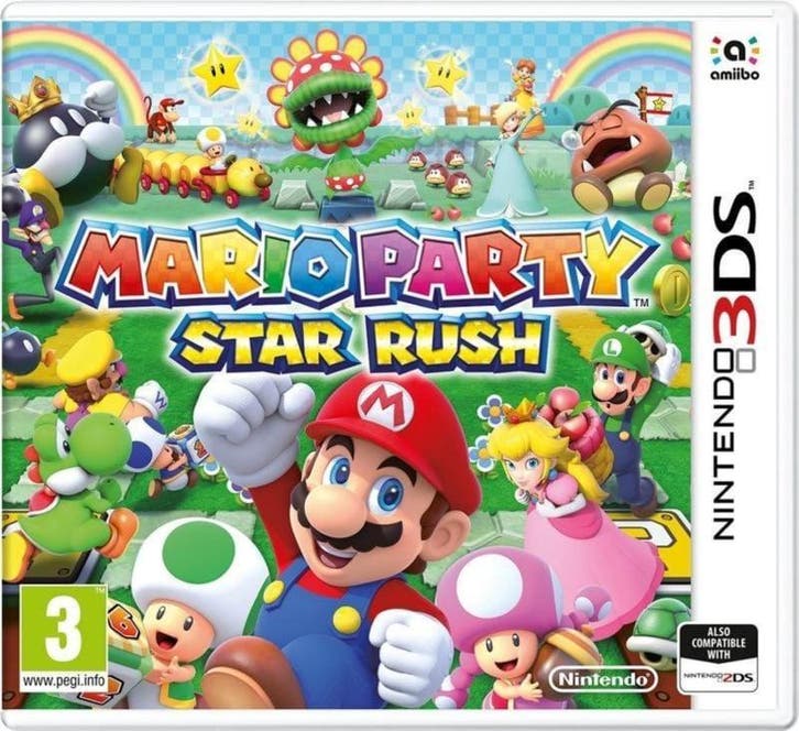 Mario Party Star Rush (3DS Games), Spelcomputers en Games, Games | Nintendo 2DS en 3DS, Zo goed als nieuw, Ophalen of Verzenden