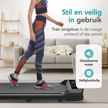 TibaGoods Loopband Inklapbaar 1 t/m 6 km/h - 120kg, Ophalen of Verzenden, Nieuw