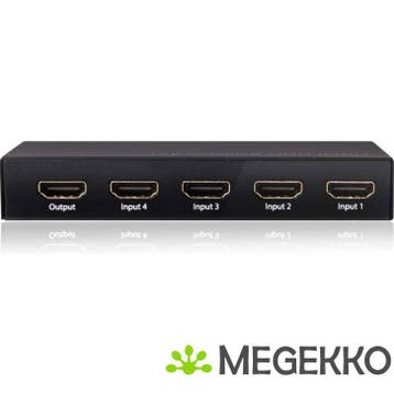 CLUB3D HDMI 2.0 UHD SwitchBox 4 Ports, Verzenden, Nieuw