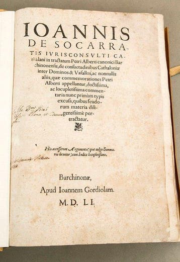 Joannis de Socarratis - In tractatum Petri Alberti - 1551, Antiek en Kunst