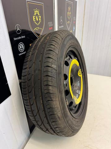 Org.185/60R15 VW Polo bj.2011 reservewiel 5x100 8 mm, Auto-onderdelen, Gebruikt, 15 inch, Banden en Velgen, 185 mm