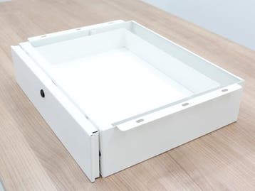 Persoonlijke bureaulade - 45x35x10cm (bxdxh) - gepoedercoat, Huis en Inrichting, Ophalen of Verzenden, Gebruikt