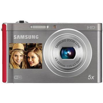 Samsung DV300F Digitale Compact Camera - Rood/Zilver, Verzenden, Zo goed als nieuw