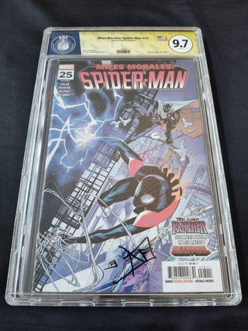 Miles Morales: Spider-Man (Vol. 2) #25 - EGC 9.7 - 1 Graded, Nieuw