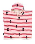 HEMA Takkie kinderponcho 60x60cm strepen, Huis en Inrichting, Verzenden, Nieuw, Rood