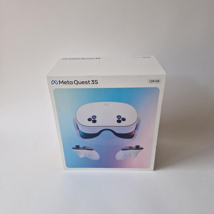 Meta Quest 3S 128GB Virtual Reality Headset, Spelcomputers en Games, Virtual Reality, VR-bril, Nieuw, Pc, Verzenden