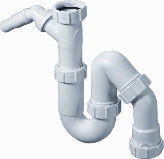 Mcalpine buissifon + wasmachineaansluiting 6/4, Doe-het-zelf en Verbouw, Buizen en Afvoer, Ophalen of Verzenden, Nieuw