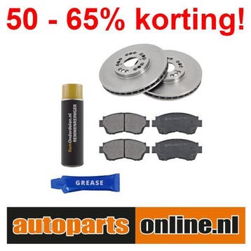Remschijven + Remblokken Lexus Ls voorzijde, Verzenden, Nieuw, Lexus