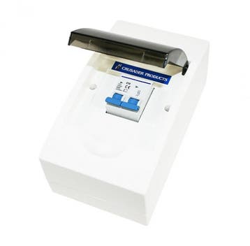Zekeringkast 4-Modules Dubbelpolige Zekeringautomaat B10A, Ophalen of Verzenden, Nieuw