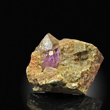 Esthetische Amethist – Interne Regenboogiridescentie Kristal