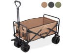 Veiling - Novitaa opvouwbare bolderkar OT01C 150 kg 100 L, Caravans en Kamperen, Bolderkarren, Nieuw