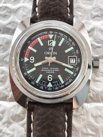 Orion - Vintage Swiss Skin Diver - 5 ATM - Scuba Diver, Nieuw