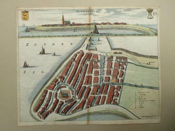 Nederland - Friesland / Hindeloopen; Bernard Schotanus à, Boeken, Atlassen en Landkaarten, Nieuw