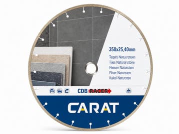 Diamantzaagblad tegels / natuursteen CDB RACER 350 Carat, Ophalen of Verzenden, Overige typen