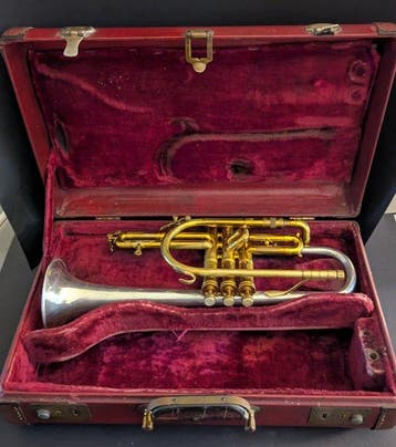 King - Silver Sonic - - Kornet - Verenigde Staten - 1951, Muziek en Instrumenten, Nieuw