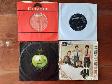Beatles - 3 x Early Beatle singles and 1 x EP from Australia, Cd's en Dvd's, Nieuw in verpakking