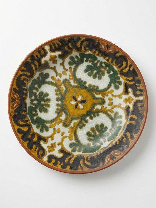 Plateelbakkerij Zuid-Holland - Schaal - Aardewerk - Schaal, Antiek en Kunst, Antiek | Glas en Kristal