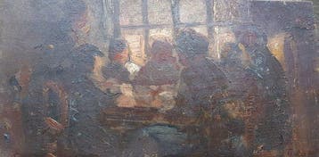 Willem Bastiaan Tholen (1860-1931) - Het avondmaal, Antiek en Kunst