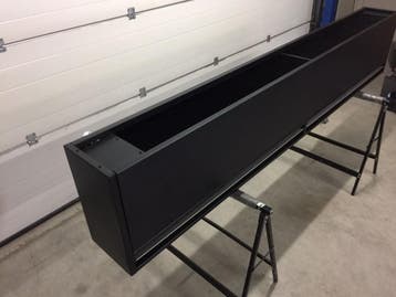 LSA luchtgordijn (678), Ophalen of Verzenden, Gebruikt, 800 watt of meer, Overige typen