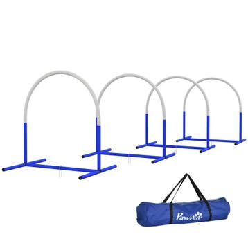 TRUUSK 4-delige Behendigheidsset voor Honden - 88 x 64 x 95, Verzenden, Nieuw